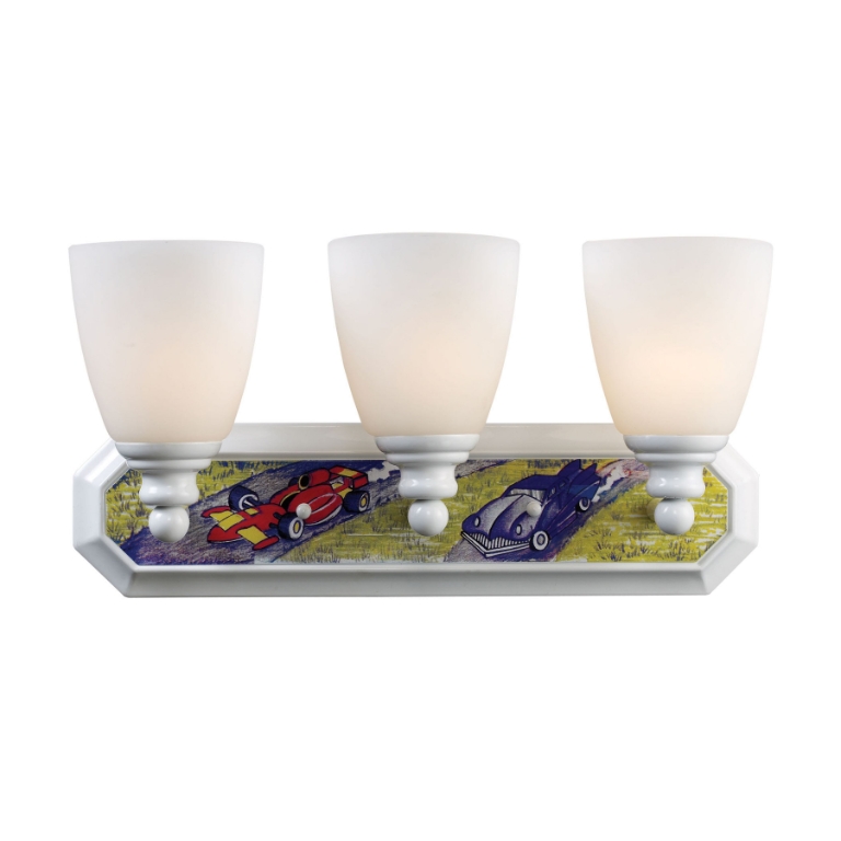 Kidshine 18'' Wide 3-Light Vanity Light