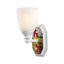 Kidshine 10'' High 1-Light Sconce - At the Farm