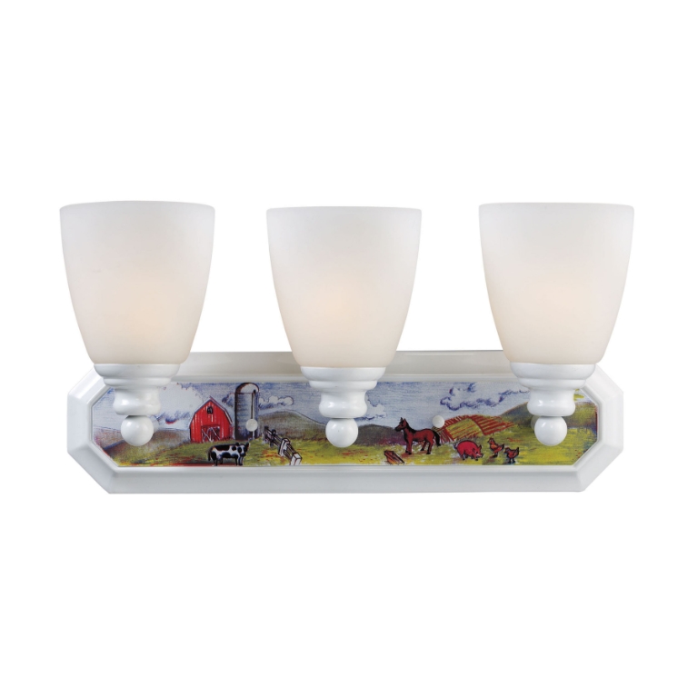 Kidshine 18'' Wide 3-Light Vanity Light