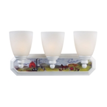 Kidshine 18'' Wide 3-Light Vanity Light