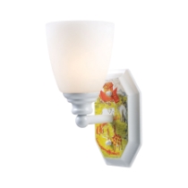 Kidshine 10'' High 1-Light Sconce - Noah's Ark