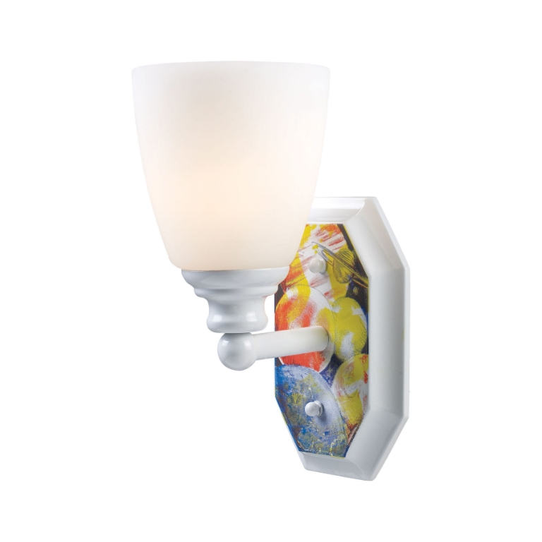 Kidshine 10'' High 1-Light Sconce - In Space