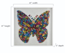 Butterfly Dimensional Wall Art