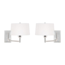 14'' High 1-Light Swingarm Sconce - Set of 2