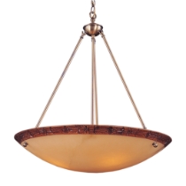 Engraver's 24'' Wide 5-Light Pendant