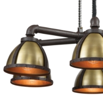 Torque 36'' Wide 6-Light Chandelier