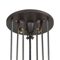 Torque 36'' Wide 6-Light Chandelier