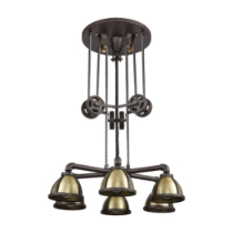 Torque 36'' Wide 6-Light Chandelier