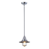Insulator Glass 9'' Wide 1-Light Mini Pendant
