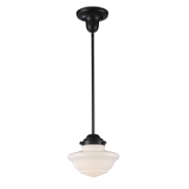 Schoolhouse 8'' Wide 1-Light Mini Pendant