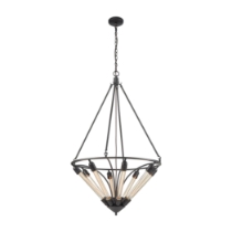 Centrifugal 27'' Wide 8-Light Chandelier