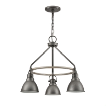 North Shore 24'' Wide 3-Light Outdoor Pendant