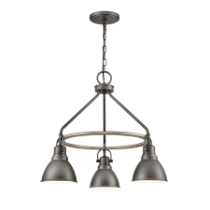 North Shore 24'' Wide 3-Light Outdoor Pendant