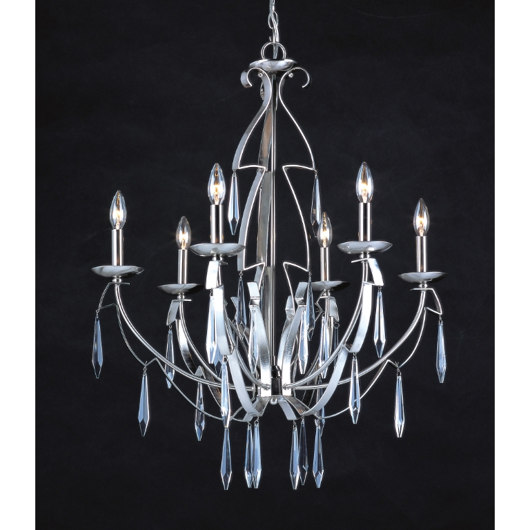 Marlowe 28'' Wide 6-Light Chandelier