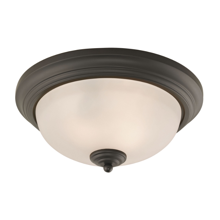 Huntington 13'' Wide 2-Light Flush Mount