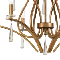 Katania 30'' Wide 9-Light Chandelier