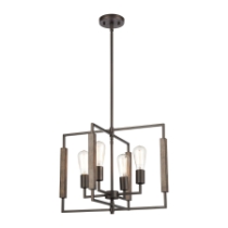 Zinger 20'' Wide 4-Light Chandelier