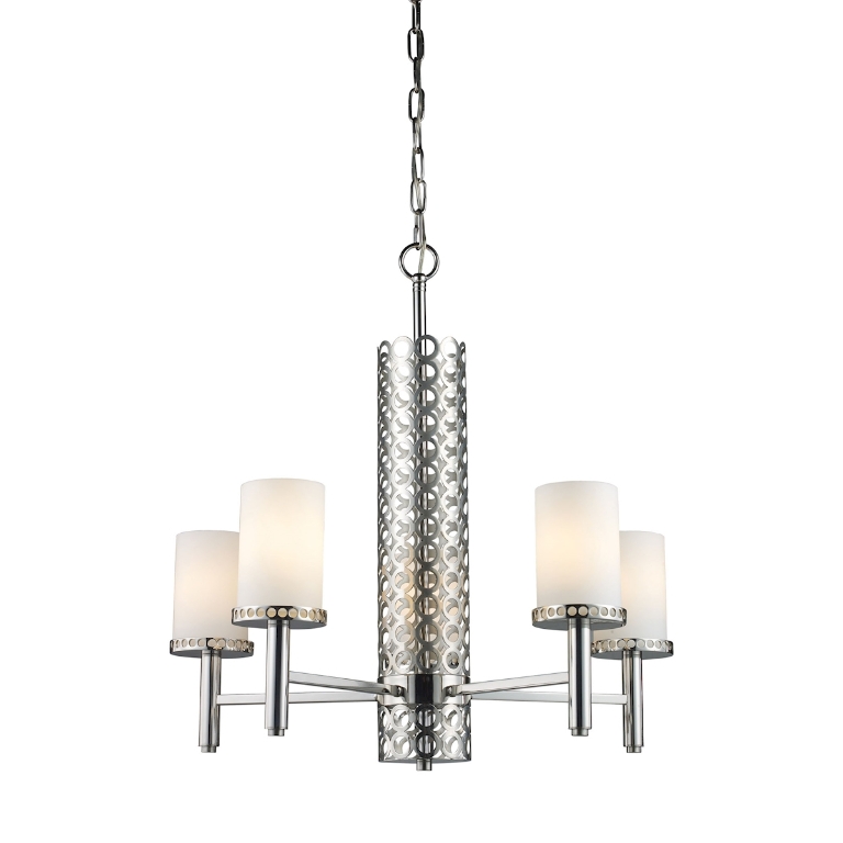 Retrovia 24'' Wide 5-Light Chandelier