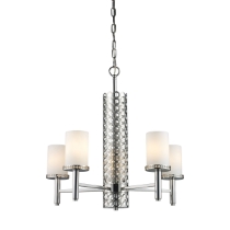 Retrovia 24'' Wide 5-Light Chandelier