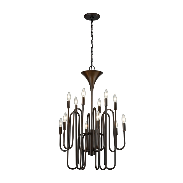 Decatur 22'' Wide 12-Light Chandelier