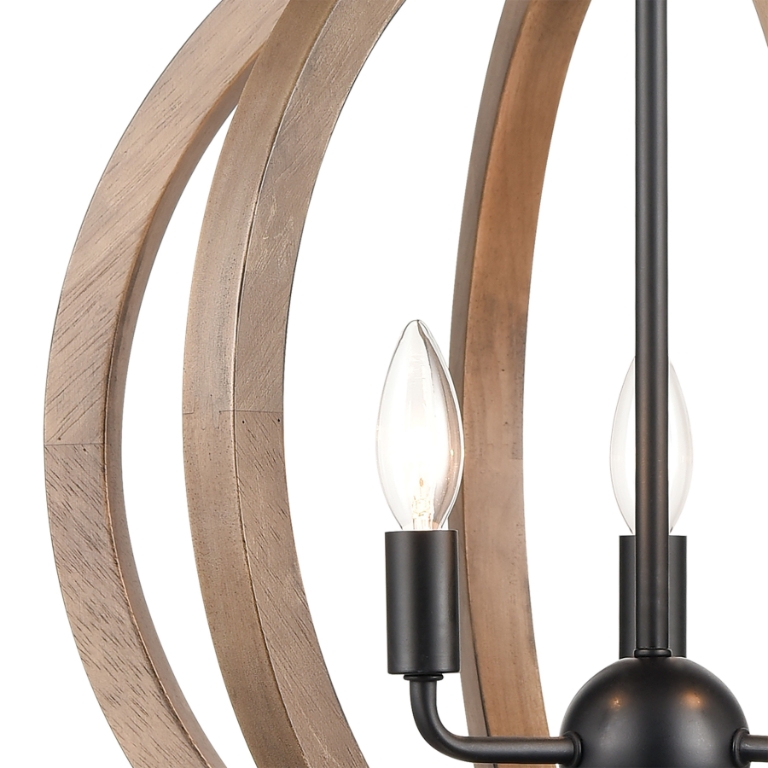 Barrow 18'' Wide 3-Light Chandelier