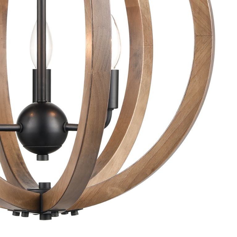 Barrow 18'' Wide 3-Light Chandelier