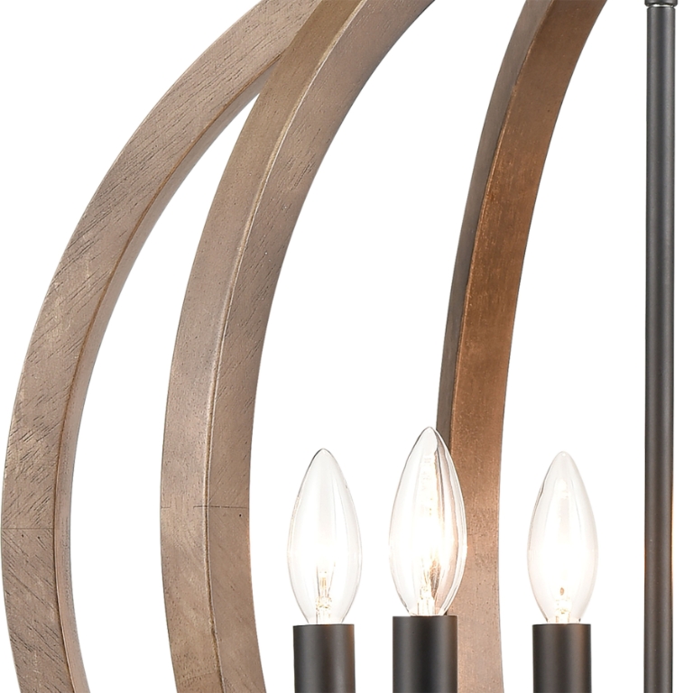 Barrow 22'' Wide 6-Light Chandelier