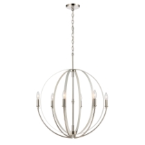 Rotunde 26'' Wide 6-Light Chandelier