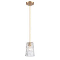 Lightweave 5.5'' Wide 1-Light Mini Pendant