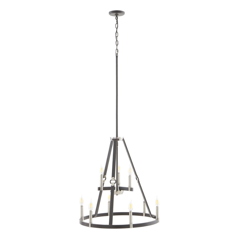 Armstrong Grove 25'' Wide 9-Light Chandelier