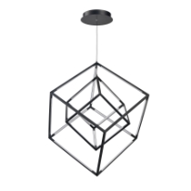 Cube Squared 17.75'' Wide LED Pendant