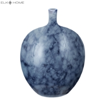 Midnight Marble Vase - Small