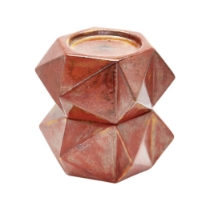 Starred Candleholder - Set of 2 Large