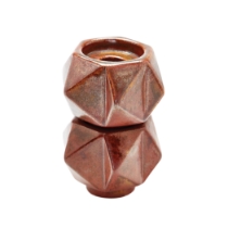 Starred Candleholder - Set of 2 Small
