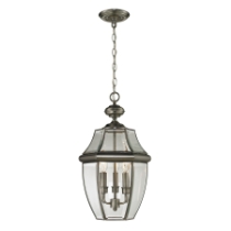 Ashford 12'' Wide 3-Light Outdoor Pendant