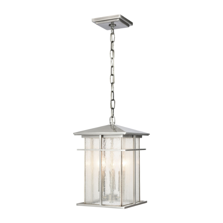 Oak Park 9'' Wide 3-Light Outdoor Pendant