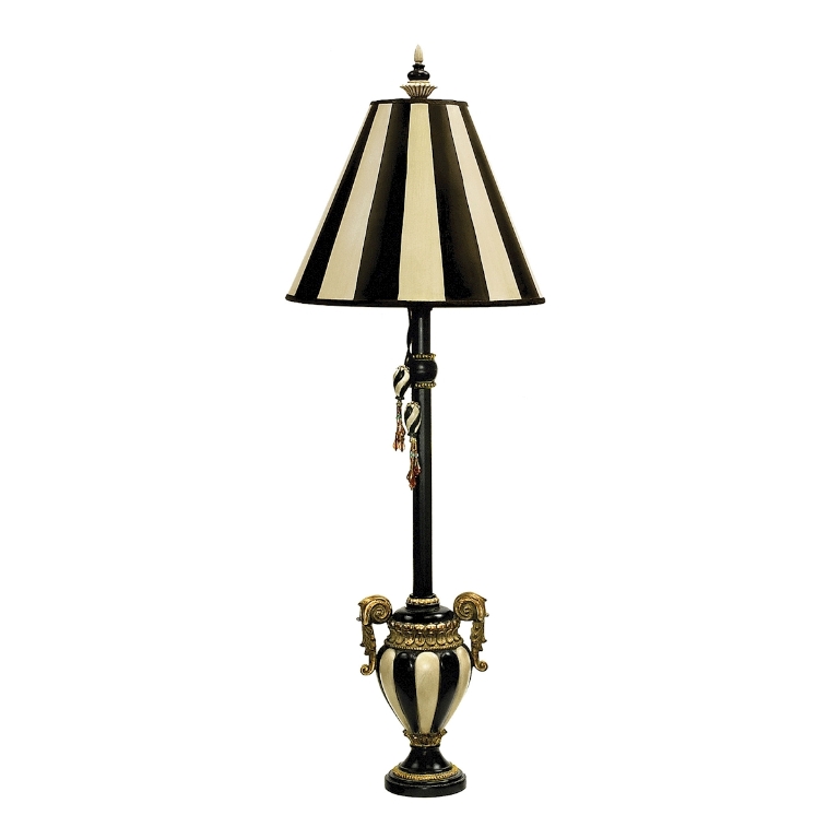 Carnival Stripe 32'' High 1-Light Table Lamp