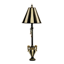 Carnival Stripe 32'' High 1-Light Table Lamp