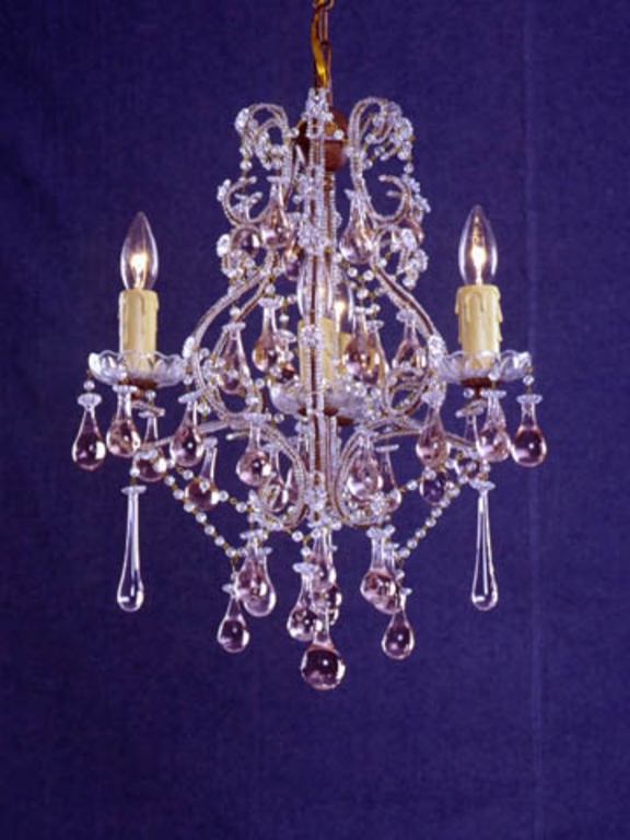 Crystique 16'' Wide 4-Light Chandelier
