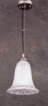 Free Formed Ice 9'' Wide 1-Light Pendant