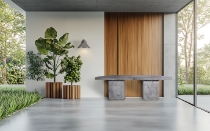 Millfield Outdoor Bar - Left