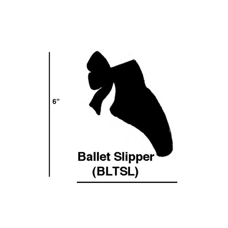 Ballet Slipper Cookie Cutter - Set of 6