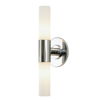 Double Cylinder 5'' Wide 2-Light Sconce