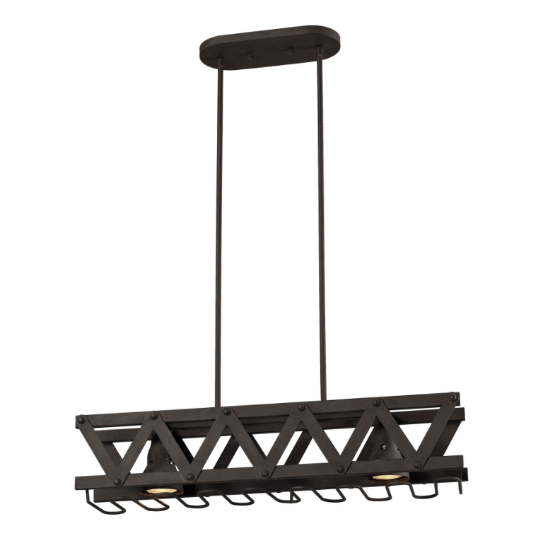Heist 30'' Wide 2-Light Linear Chandelier