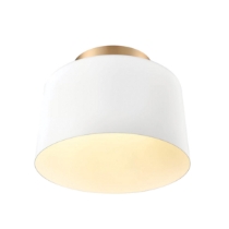 Fiero 10'' Wide 1-Light Semi Flush Mount