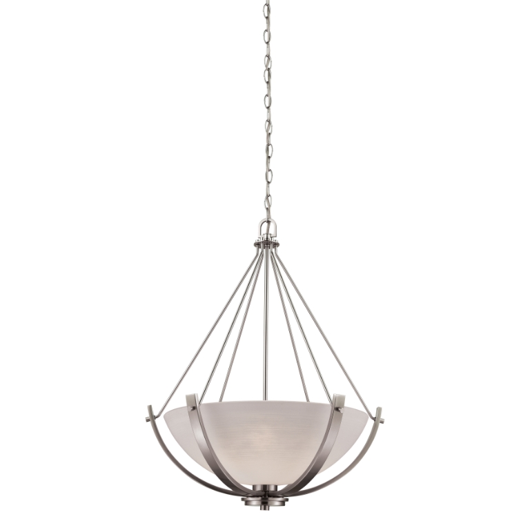 Casual Mission 21'' Wide 3-Light Chandelier