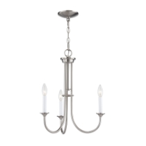 Meadowview 18'' Wide 3-Light Chandelier