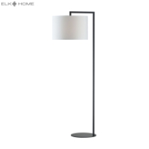 Black Stem 59'' High 1-Light Floor Lamp