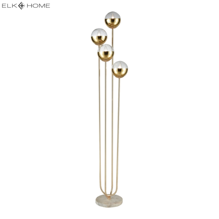 Haute Floreal 70'' High 4-Light Floor Lamp