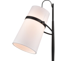 Banded Shade 28'' High 1-Light Desk Lamp